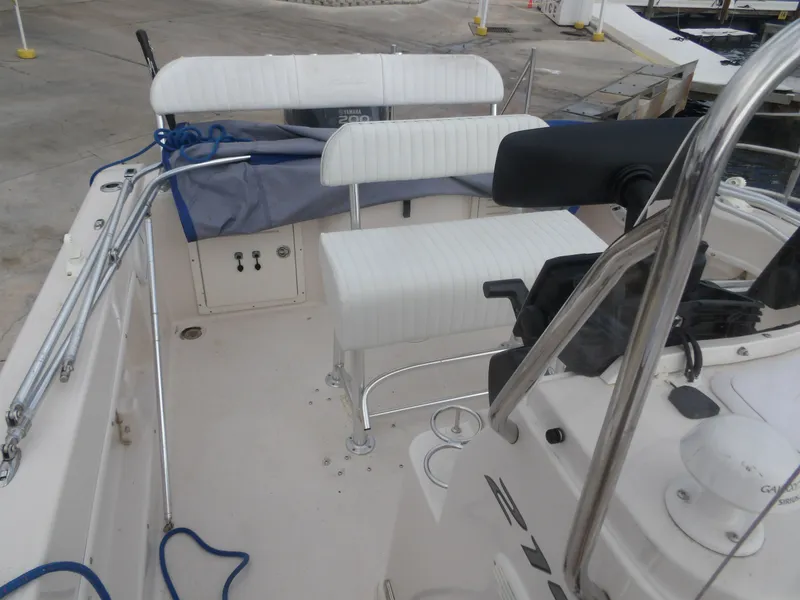 Slide: The Image of Interior view of a 2006 Cobia 214 Center Console boat. - 26