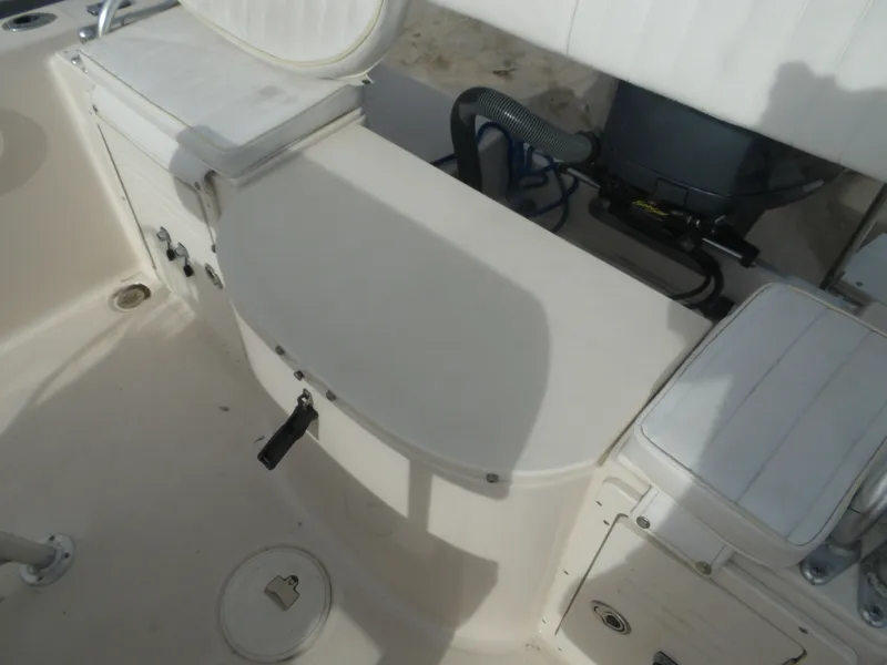 Slide: The Image of Interior view of a 2006 Cobia 214 Center Console boat. - 33