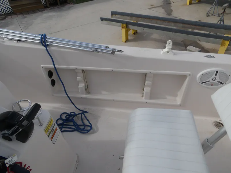 Slide: The Image of Interior view of a 2006 Cobia 214 Center Console boat. - 37