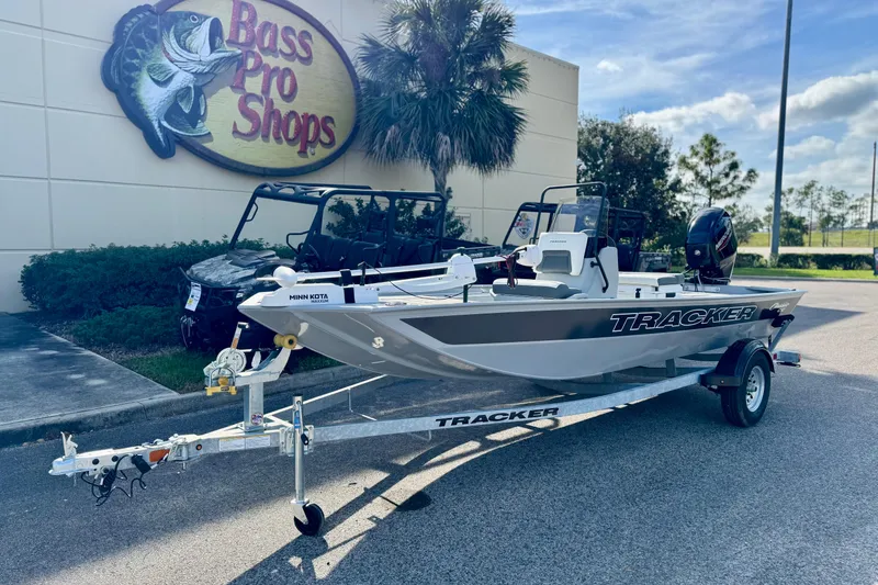 Slide: The Image of 2026 Tracker Bass Tracker Classic CC boat on trailer at Bass Pro Shops. - 3