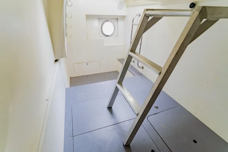 Slide: The Image of Interior of 2015 Monte Carlo MC5 yacht with ladder and porthole. - 68