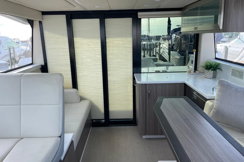 Slide: The Image of Manufacturer Provided Image: Luxurious twin bed cabin in 2022 Regal 38 Grande Coupe yacht. - 19