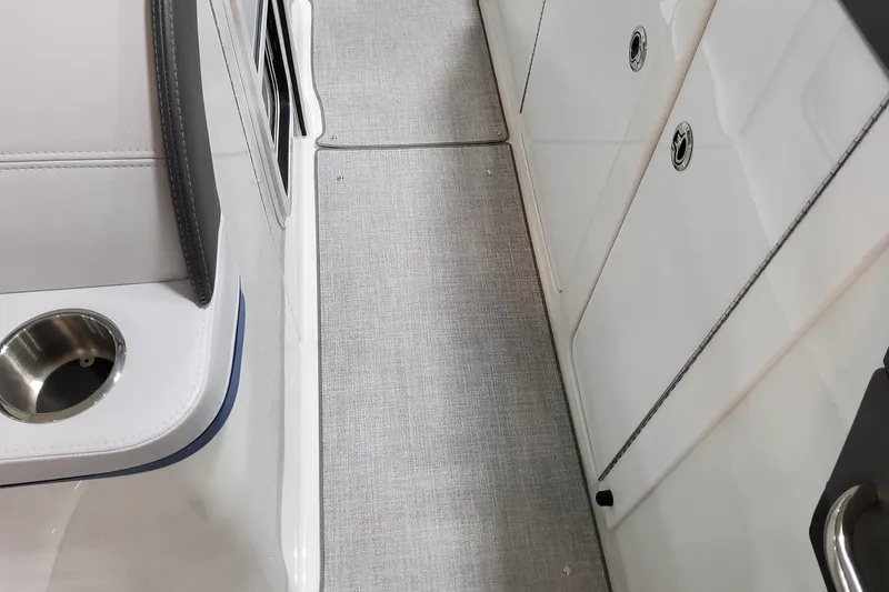 Slide: The Image of Interior view of 2026 Formula 310 Bowrider OB, featuring sleek seating and modern design elements. - 46