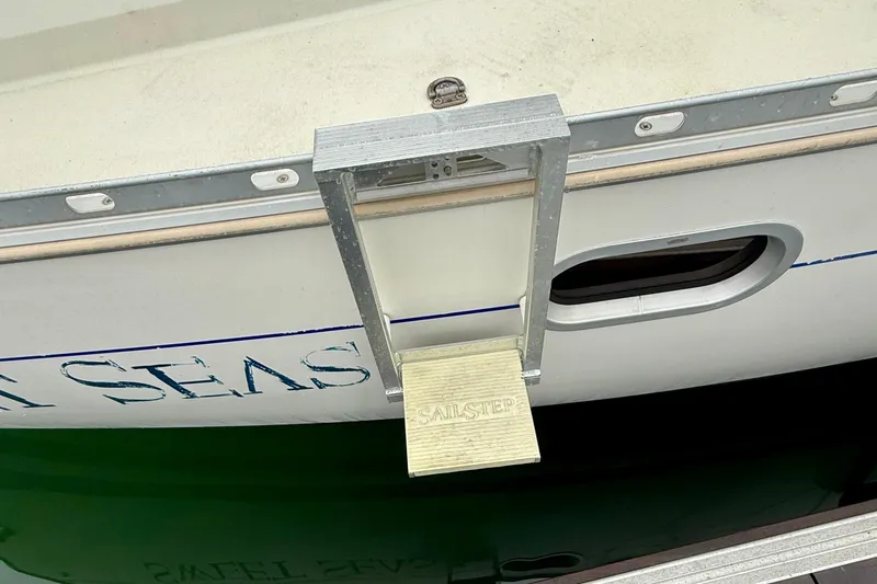 Slide: The Image of Jeanneau Sun Odyssey 36.2 (1997) with Sailstep ladder attached to the side. - 50