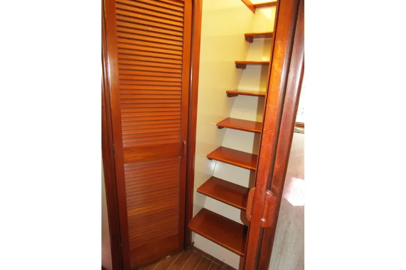 Slide: The Image of Salon steps to flybridge - 17