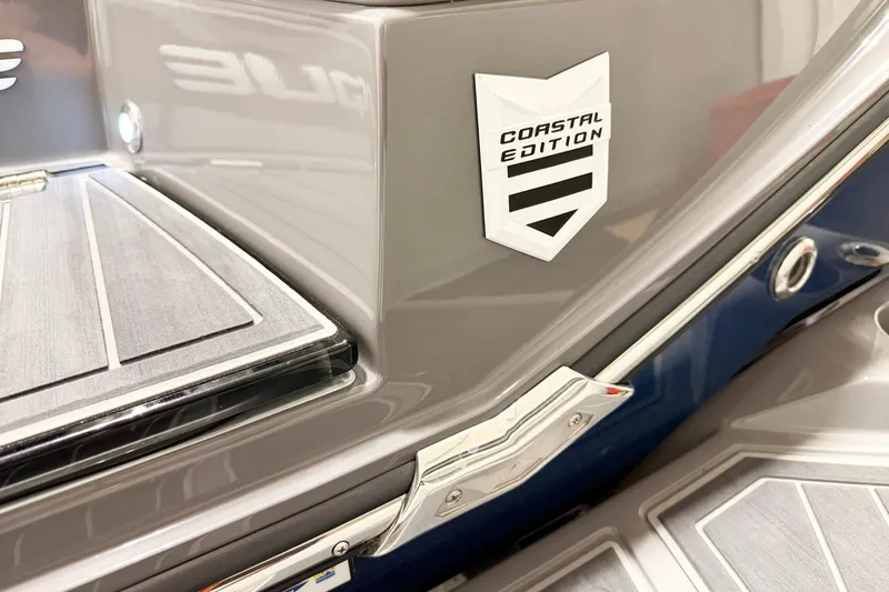 Slide: The Image of 2022 Nautique Super Air Nautique G23 Paragon, Coastal Edition badge detail. - 7