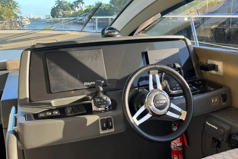 Slide: The Image of Luxury 2019 Schaefer 510 GT Pininfarina yacht helm. - 14