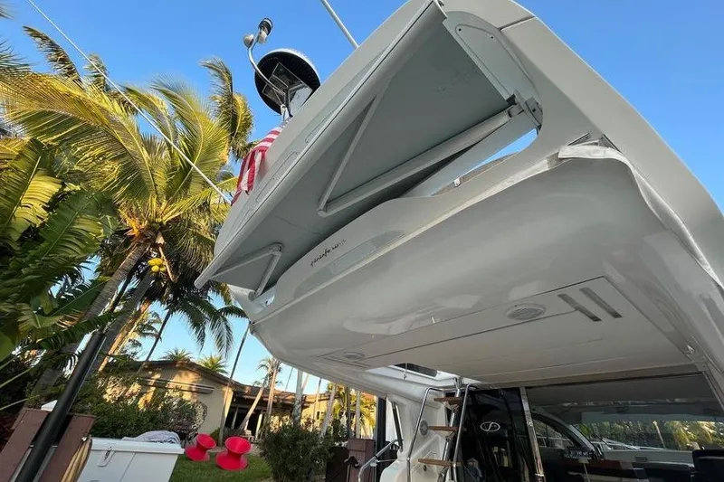 Slide: The Image of Luxury 2019 Schaefer 510 GT Pininfarina yacht sunshade. - 28