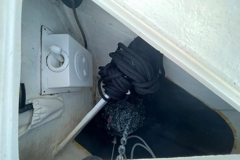 Slide: The Image of Luxury 2019 Schaefer 510 GT Pininfarina yacht anchor locker. - 40