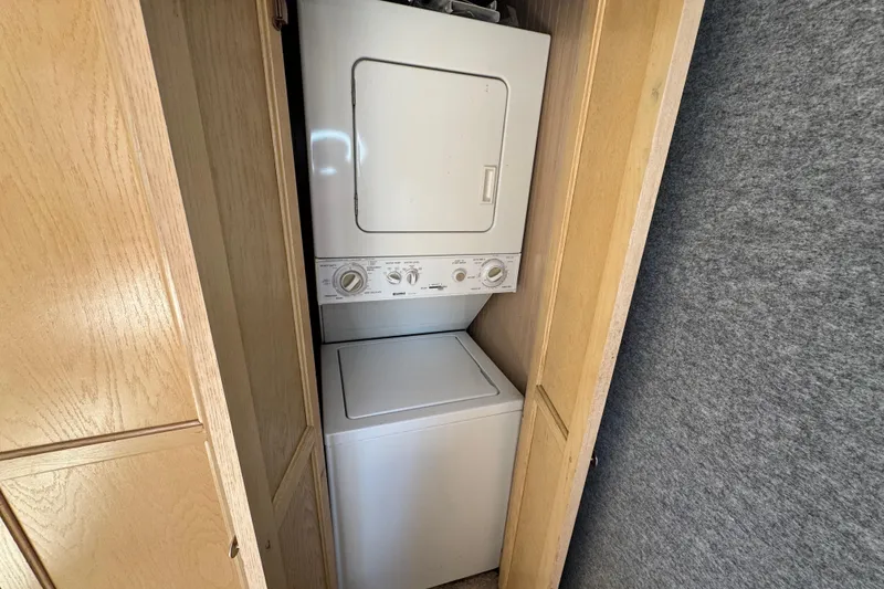 Slide: The Image of Stacked washer and dryer, Kenmore brand - 31