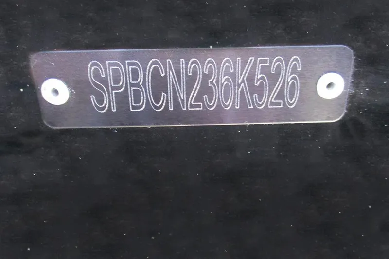 Slide: The Image of Hull identification number on a 2026 Sea Pro 250 Bay boat. - 48