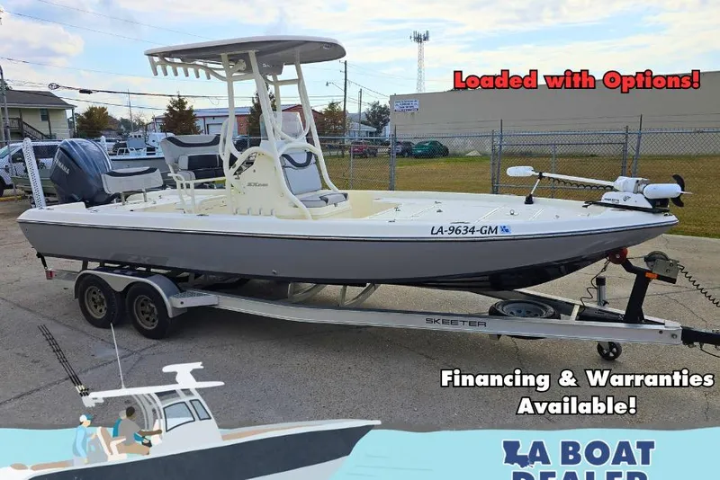 The Image of 2021 Skeeter SX240 boat on trailer, loaded with options, financing available. - 0