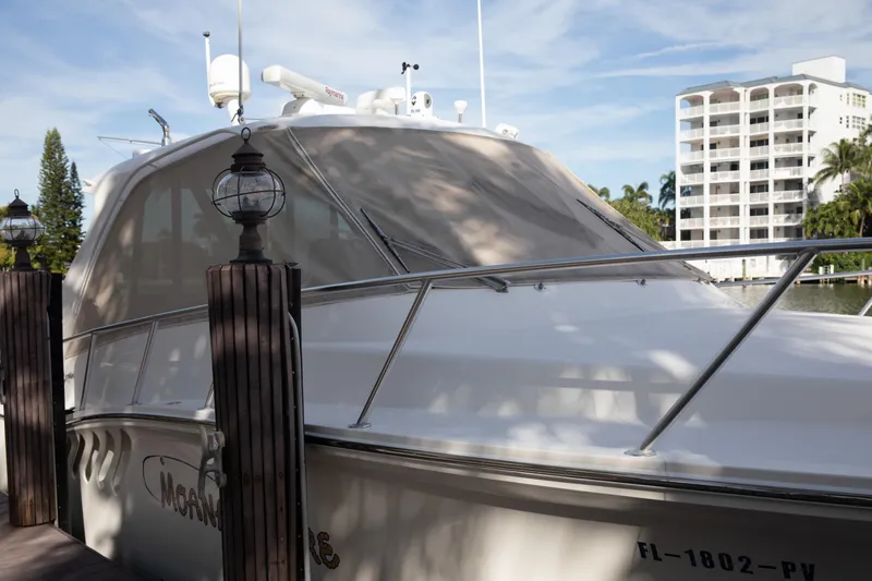 Slide: The Image of 2015 Albemarle 360 Express Fisherman docked near waterfront buildings. - 12