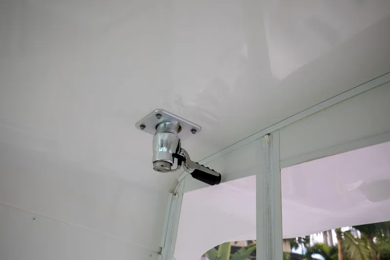 Slide: The Image of Ceiling-mounted light fixture on 2015 Albemarle 360 Express Fisherman boat. - 31