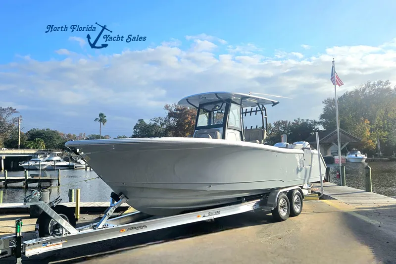 The Image of 2026 Sea Hunt Ultra 285 SE boat on trailer at North Florida Yacht Sales. - 0