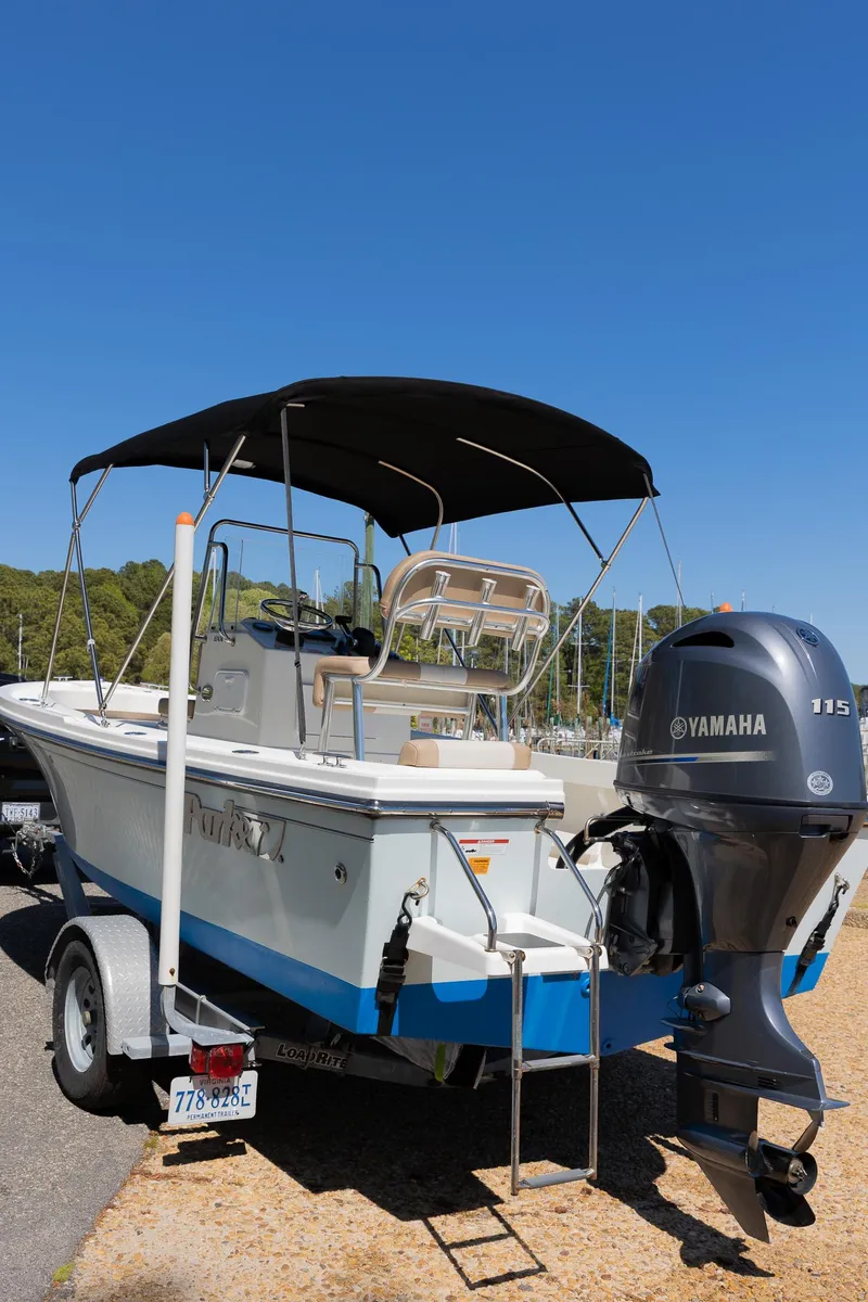 Slide: The Image of Parker 1801 Center Console boat, 2017 model, with Yamaha engine. - 15