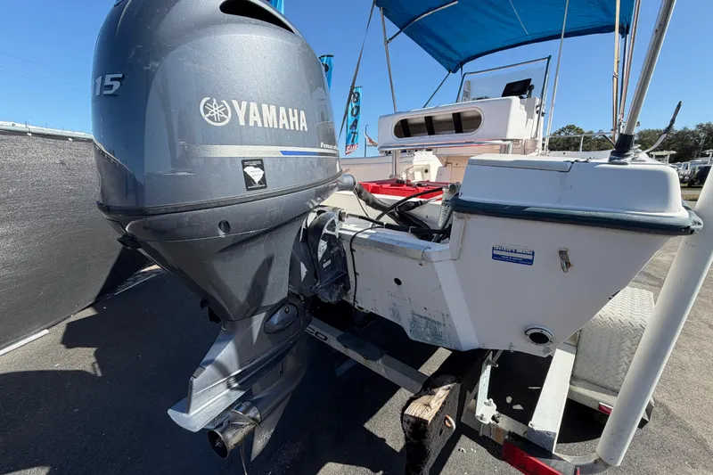 Slide: The Image of 1991 Grady-White Spirit 175 boat with Yamaha 115 outboard motor. - 3