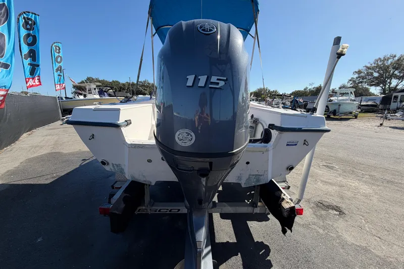 Slide: The Image of 1991 Grady-White Spirit 175 boat with 115 horsepower engine, displayed for sale. - 4