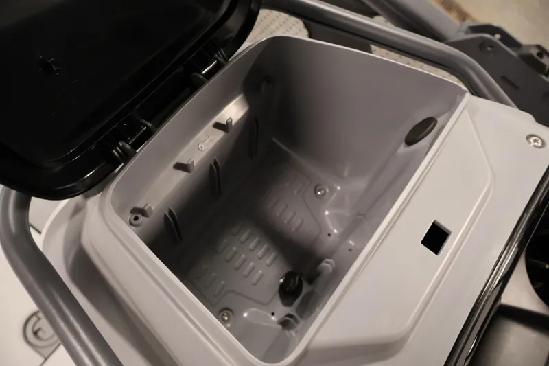 Slide: The Image of Dashboard of 2024 Sea-Doo Switch Cruise 18 with control buttons and display. - 14