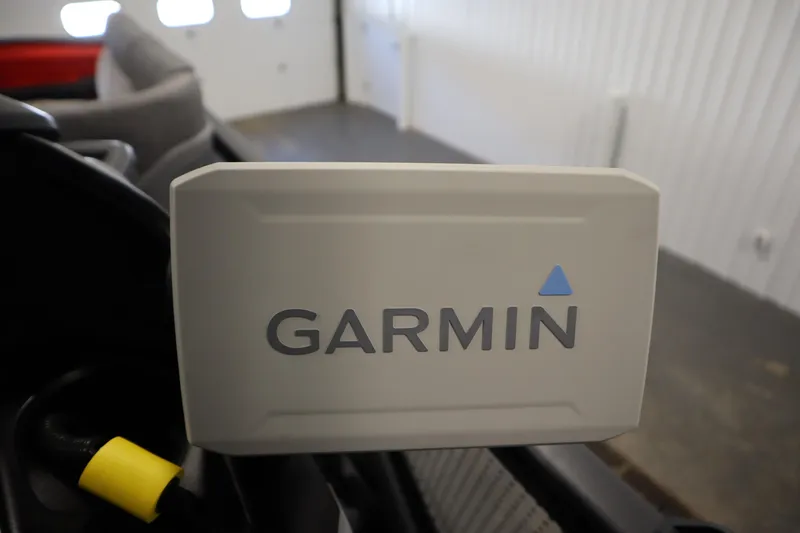 Slide: The Image of Garmin device on 2024 Sea-Doo Switch Cruise 21, indoor setting. - 23