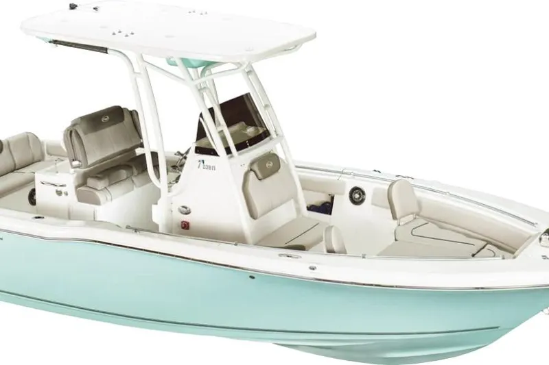 The Image of 2026 Key West 239 FS boat with sleek design and spacious seating. - 1