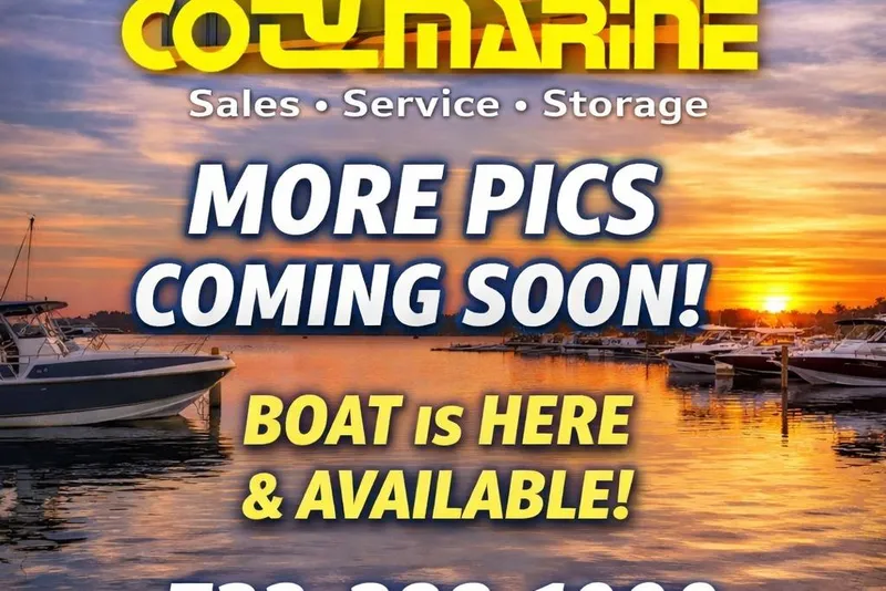Slide: The Image of Key West 239 FS 2026 boat available, more pictures coming soon, sunset marina view. - 5