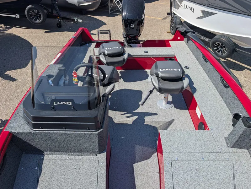 Slide: The Image of Interior view of Lund 1700 EXP/SS boat, model year 2026. - 6