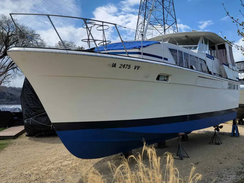 Slide: The Image of Chris-Craft 410 Commander 1977 - 25