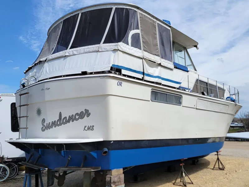 Slide: The Image of Chris-Craft 410 Commander 1977 - 27