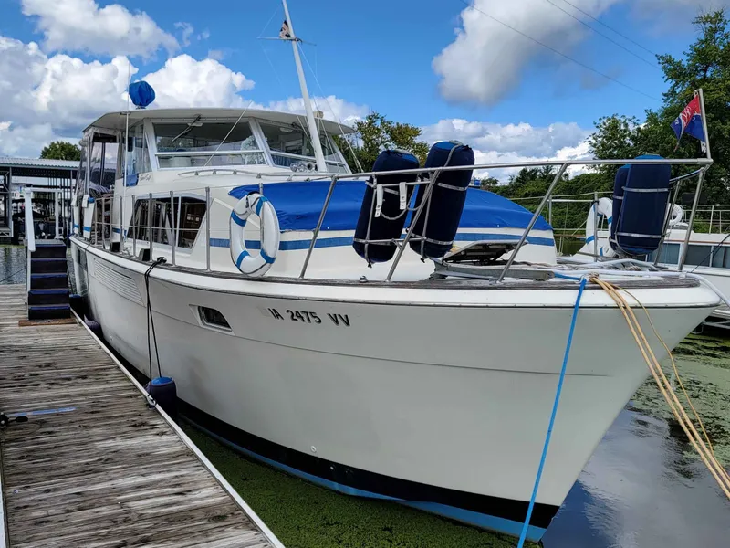 Slide: The Image of Chris-Craft 410 Commander 1977 - 4