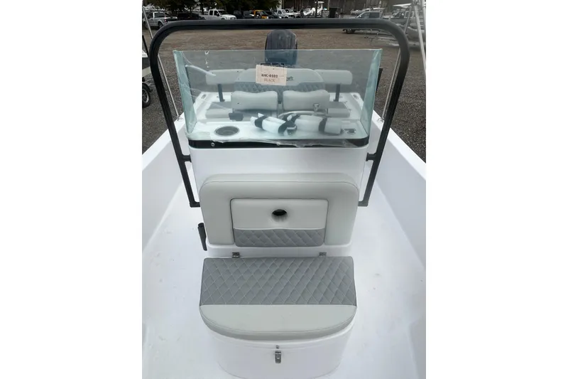 Slide: The Image of 2026 Action Craft 22 Bay boat interior with seating and console. - 41