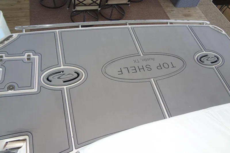 Slide: The Image of 2022 Regal LS36 boat deck with custom "Top Shelf" design, Austin, TX. - 30