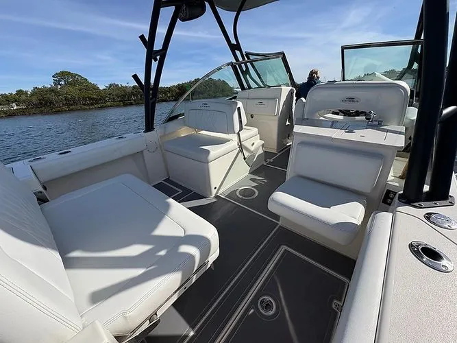 Slide: The Image of 2022 Cobia 240 Dual Console - Image 35 - 35