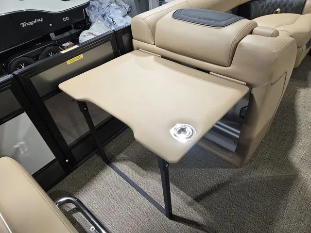 Slide: The Image of Interior of 2026 Barletta Lusso 25UE with foldable table. - 20