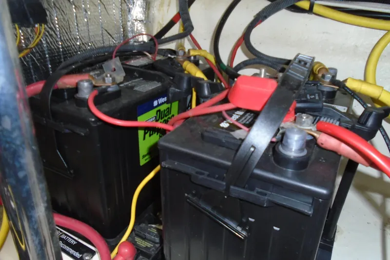 Slide: The Image of Engine of a 2013 Chaparral 327 SSX boat, showcasing intricate mechanical components. - 33