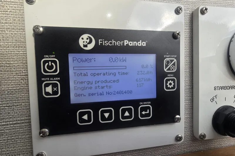 Slide: The Image of Engine room of 2021 Valhalla Boatworks V-46 with equipment and tools. - 52