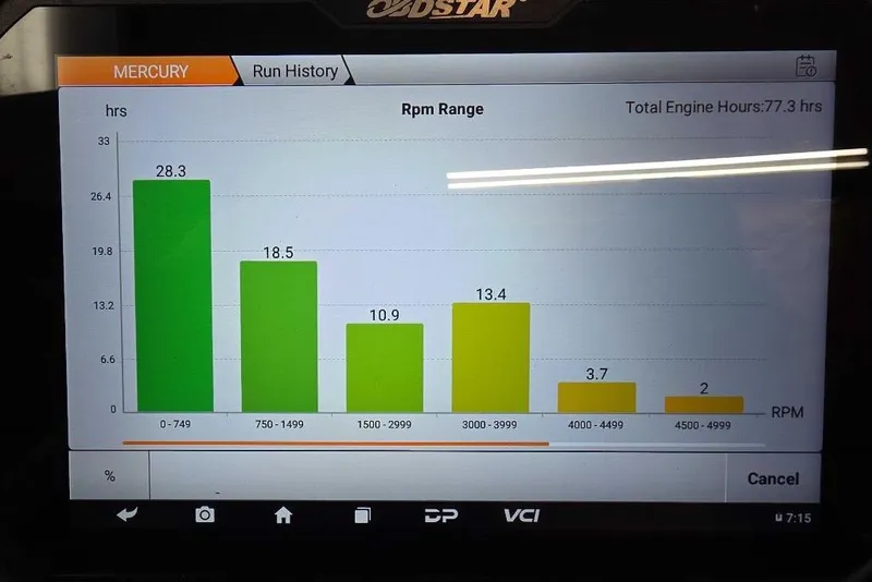 Slide: The Image of 2014 Bass Tracker PRO TEAM 175 TXW boat on trailer, parked in a lot. - 27