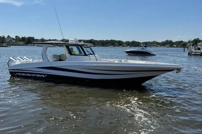 Slide: The Image of 2025 Fountain Powerboats 38 SCX 12 - 12