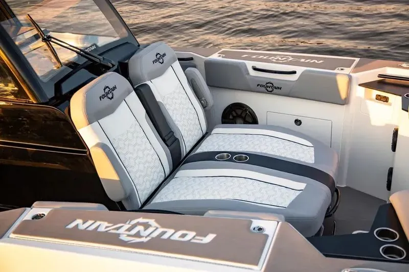 Slide: The Image of 2025 Fountain Powerboats 38 SCX 19 - 19