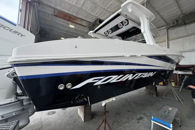 Slide: The Image of 2025 Fountain Powerboats 38 SCX 35 - 35