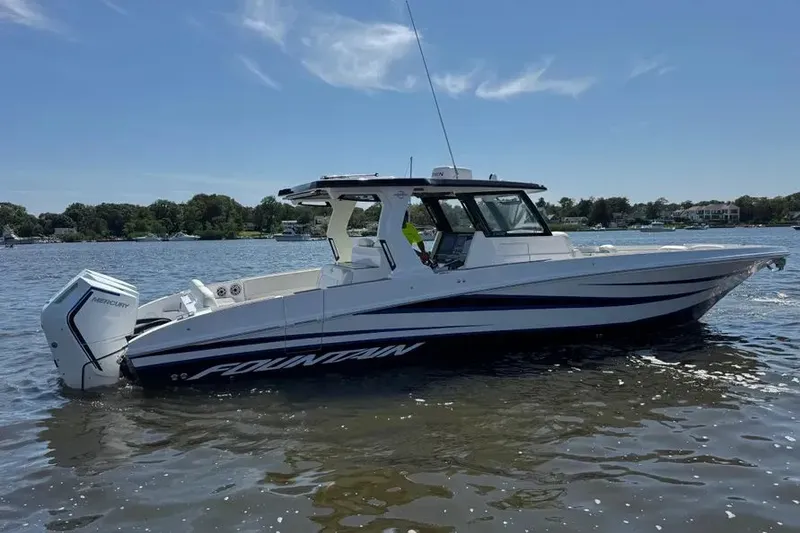 Slide: The Image of 2025 Fountain Powerboats 38 SCX 6 - 6