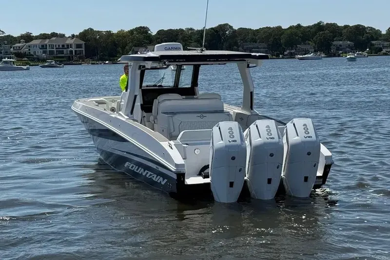 Slide: The Image of 2025 Fountain Powerboats 38 SCX 8 - 8