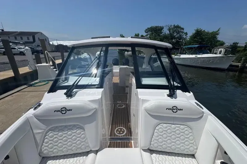 Slide: The Image of 2026 Fountain Powerboats 39 DX 15 - 15