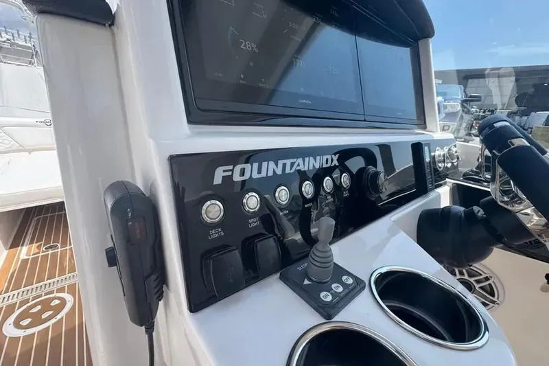 Slide: The Image of 2026 Fountain Powerboats 39 DX 24 - 24