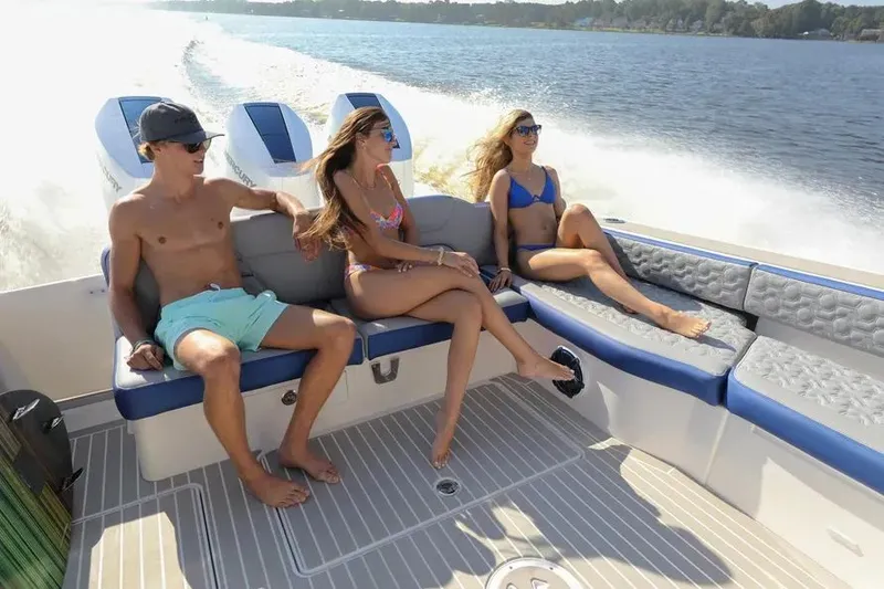 Slide: The Image of 2026 Fountain Powerboats 39 DX 6 - 6