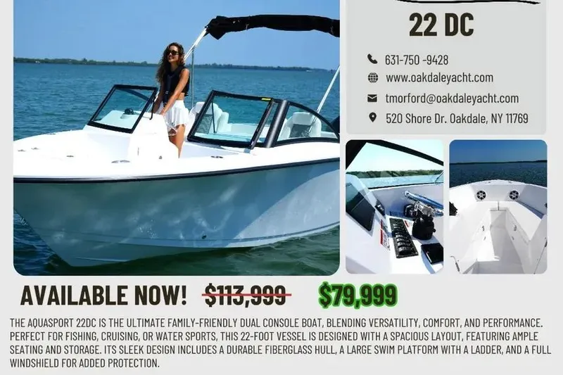 Slide: The Image of 2024 Aquasport 2200 DC 16 - 16