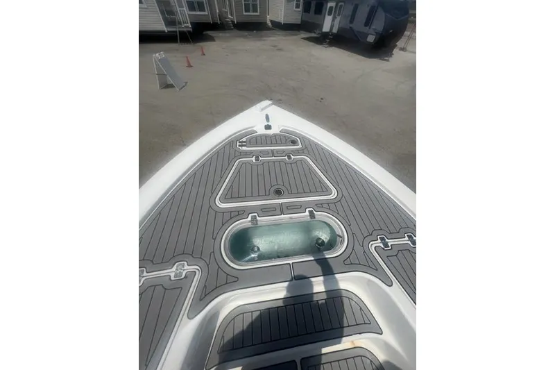 Slide: The Image of 2021 Seapro 248 boat deck with sleek design and modern features. - 36