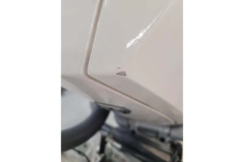Slide: The Image of Close-up of 2025 Ranger 2360 Bay boat's exterior detail. - 3