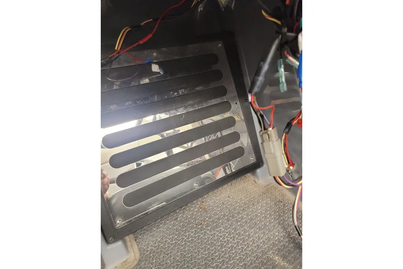 Slide: The Image of 2023 Ranger Z521R interior wiring and panel detail. - 26