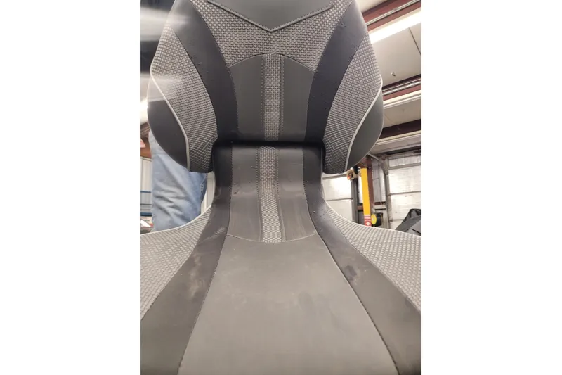 Slide: The Image of 2023 Ranger Z521R seat with modern design and textured upholstery. - 34